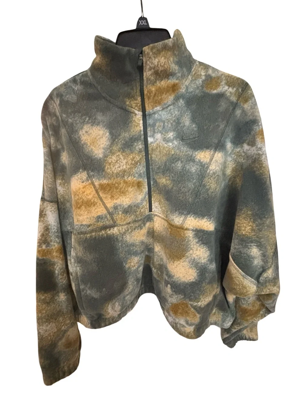 Nike One Tie-Dye Quarter-Zip Therma Fit Relaxed Gorpcore Athleisure Pullover XL